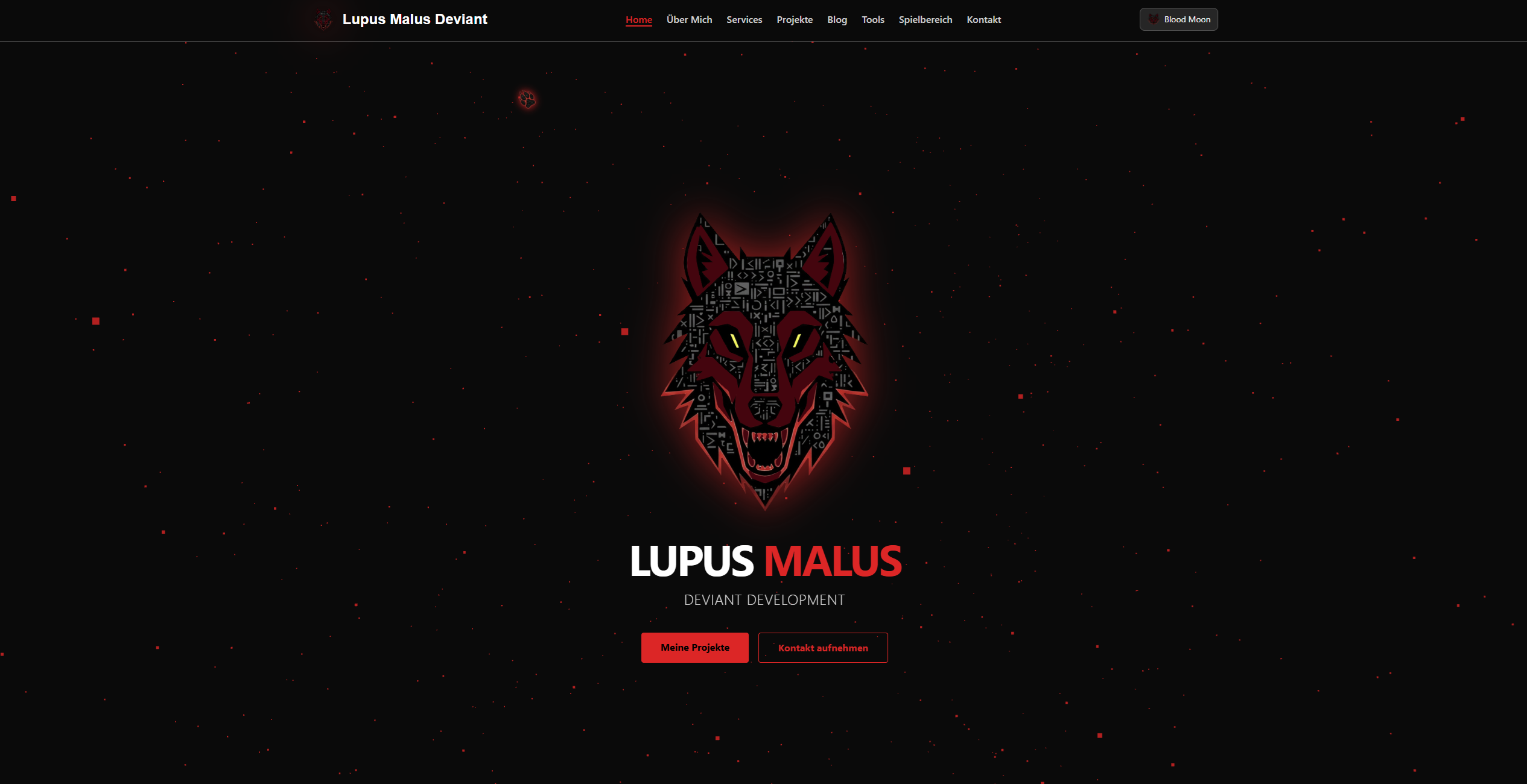 LupusMalus.dev - Portfolio Website